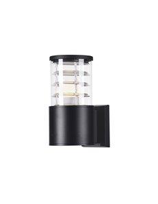 Bronx applique E27 esterno alluminio nero IP 54 2
