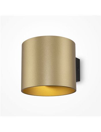 Rond applique G9 Maytoni Technical alluminio oro opaco IP 20