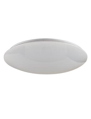 Gloria lampada plafoniera LED moderna metallo e acrilico bianco IP 20
