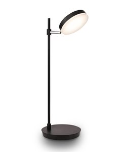 Fad lampada da tavolo LED moderna metallo e acrilico nero IP 20 2