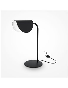 Mollis lampada da tavolo G9 moderna metallo nero IP 20