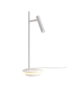 Estudo lampada da tavolo LED moderna metallo bianco IP 20