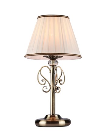 Vintage lampada da tavolo E14 classico metallo bronzo antico IP 20