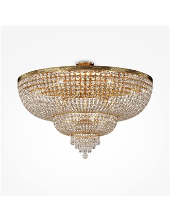 Palace lampadario E27 classico metallo oro antico IP 20