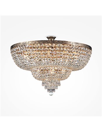 Palace lampadario E27 classico metallo oro antico IP 20