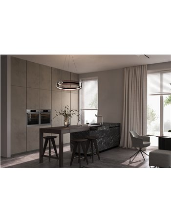 Interstellar lampadario a sospensione LED moderna metallo grigio IP 20