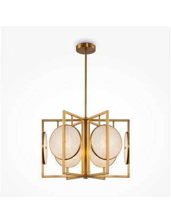 Marmo lampadario E14 moderna metallo oro IP 20