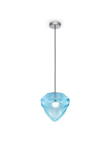 Globo lampadario E27 moderna metallo cromo IP 20