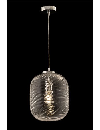 Dunas lampadario E27 moderna metallo cromo IP 20