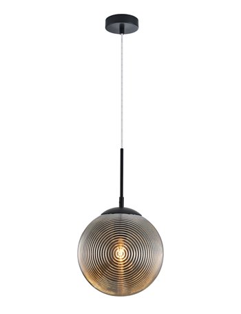 Lumina lampadario E27 moderna metallo nero IP 20
