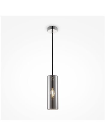 Gioia lampadario E14 moderna metallo cromo IP 20