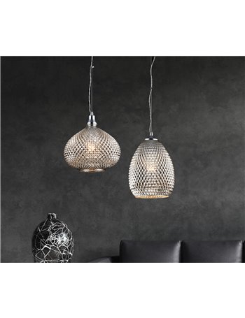 Moreno lampadario E27 moderna metallo cromo IP 20