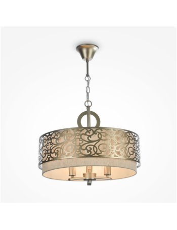 Venera lampadario E14 classica metallo ottone IP 20