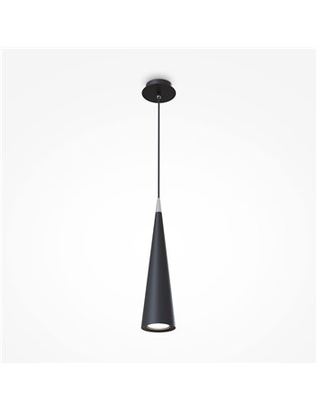 Nevill pendel lampadario GU10 moderna metallo nero IP 20