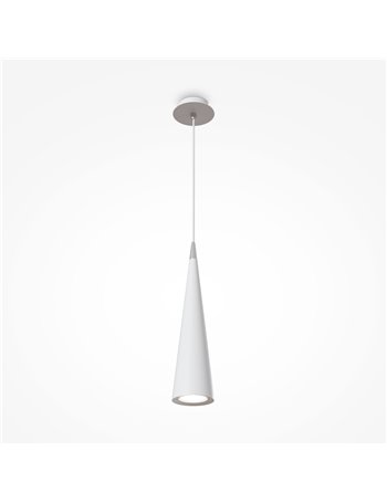 Nevill pendel lampadario GU10 moderna metallo bianco IP 20