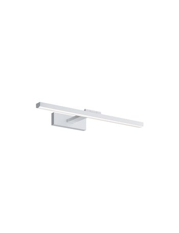 Bris lampada da specchio quadro LED moderno metallo e plastica bianco IP 20