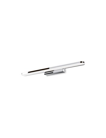 Epic lampada da specchio quadro LED moderno metallo e acrilico cromo IP 20