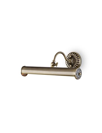 Renoir lampada da specchio quadro E14 classico metallo bronzo IP 20