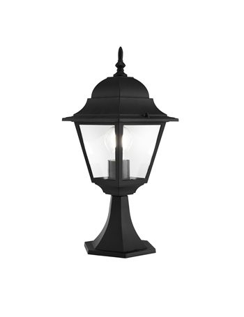 Abbey Road paletto E27 garden alluminio nero IP 44