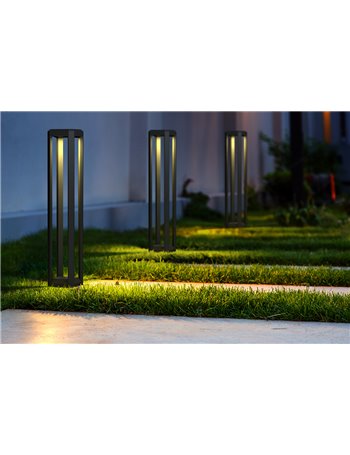 Royal Mile paletto - garden alluminio grigio IP 65