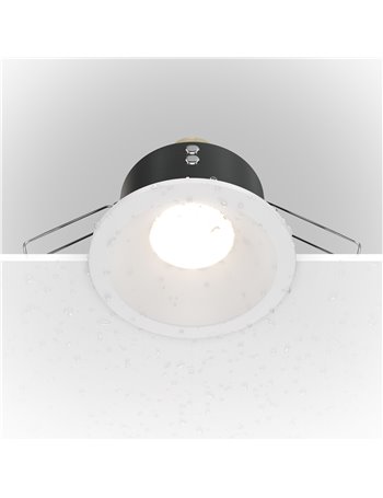 Zoom illuminazione da incasso GU10 garden alluminio bianco IP 65