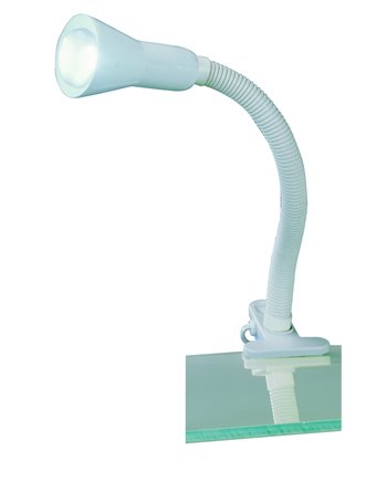 Flexo pinza flessibile luce spot b.co h47 Moderno E14