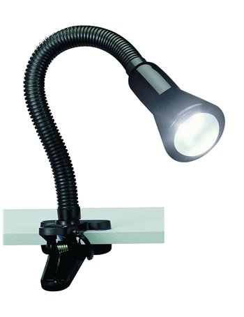 Flexo pinza flessibile luce spot nerah47 Moderno E14