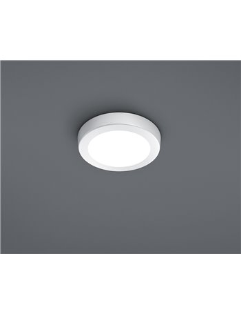 Cento plafoniera led tonda bianca media d.17 cm Moderno LED