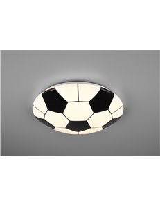 Kloppi plafoniera led diffusore decoro pallone d.36 Moderno LED
