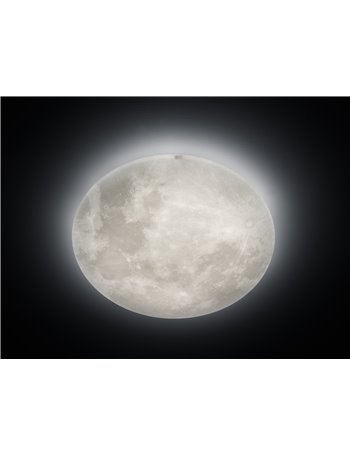 Lunar plafoniera led con fasi lunari regolabili con telecomando multifunzione d. 60cm Moderno LED
