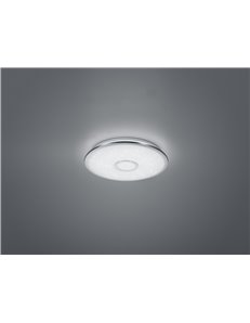 Osaka plafoniera led rotonda effetto cielo stellato con telecomando Da 3.000k a 6.000k d. 42cm Moderno LED