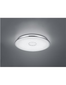 Osaka plafoniera led rotonda effetto cielo stellato con telecomando Da 3.000k a 6.000k d. 65cm Moderno LED