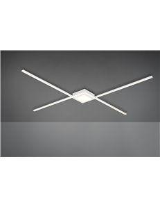 Oxford plafoniera-applique ad  x  bianca l. 102cm Moderno LED 2