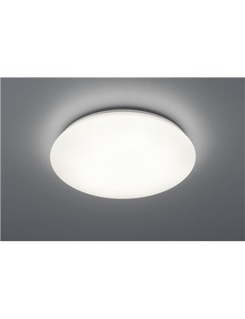 Potz plafoniera led tonda metacrilato con dimmer a scatto d. 50 ip44 Moderno LED