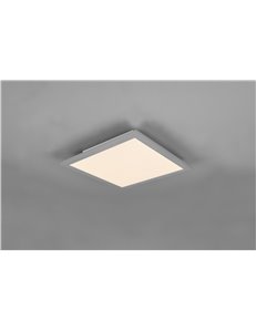 Gamma plafoniera led quadrata bordo alluminio con telecomando multifunzione 30x30 Moderno LED