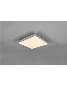 Gamma plafoniera led quadrata bordo alluminio con telecomando multifunzione 30x30 Moderno LED 2