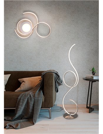 Jive plafoniera led bianca con telecomando multifunzione l.50cm Moderno LED