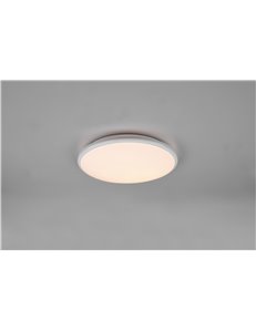 Limbus plafoniera led bordo bianco con dimmerazione con interruttore d.35cm Moderno LED