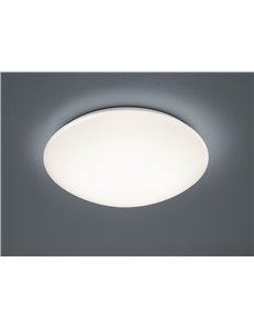 Putz plafoniera led diffusore bianco d.40 ip44 Moderno LED