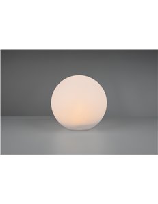 Melo lampada da giardino grande led con picchetto solare effetto rgb con telecomando multifunzione d. 30cm ip 65  Moderno LED 2