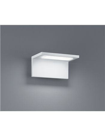 Trave applique led rettangolare  Bianca cm 9x17 Moderno LED