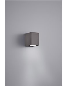 Tiber applique led spot orientabile antracite 10x h7 Moderno LED