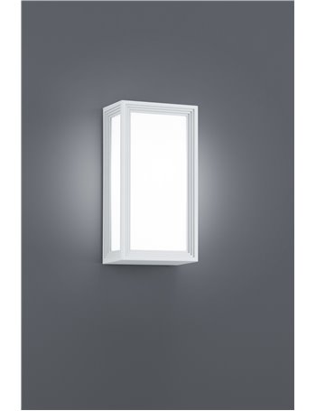 Timok applique led rettang.bianca cm 29x15 Moderno LED