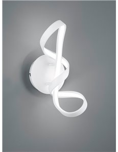 Perugia applique led bianca con dimmerazione ad interruttore h.40cm  LED