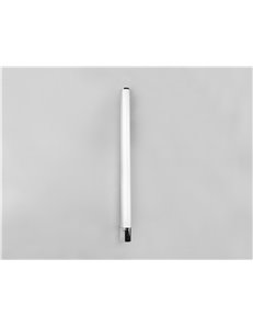 Piera applique led bordo cromo con presa corrente ed interruttore ip44 l. 119cm Moderno LED