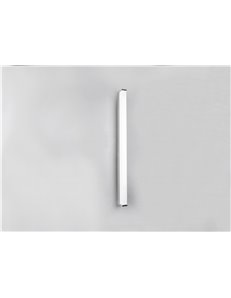 Fabio applique led cromo ip44 l. 80cm Moderno led 2