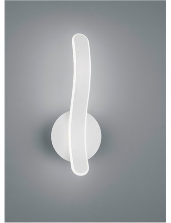 Parma applique led bianca con dimmerazione ad interruttore h.40cm  LED