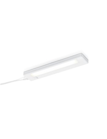 Alino reglette led bianca l.34 Moderno LED