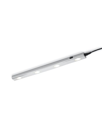 Aragon reglette led alluminio 4 punti di luce l.56 Moderno LED