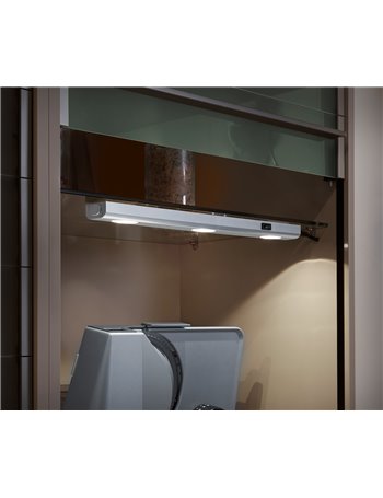 Aragon reglette led alluminio 3 punti di luce l.40 Moderno LED